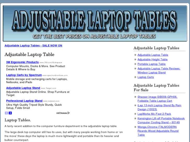 www.adjustablelaptoptable.org