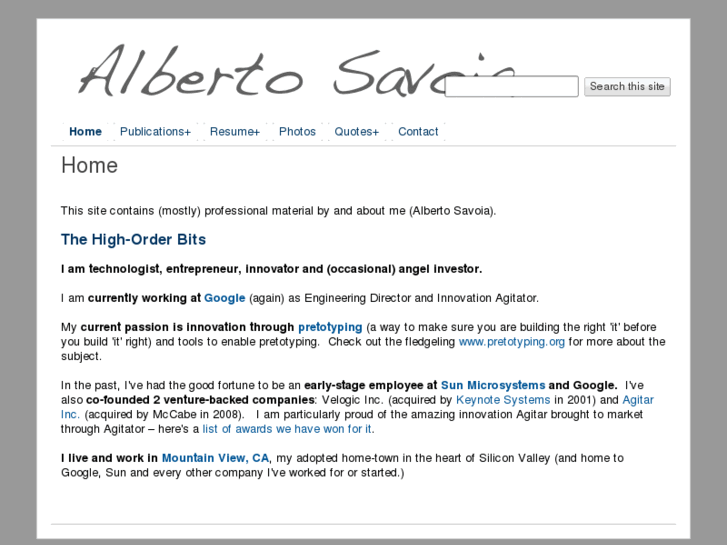 www.albertosavoia.com