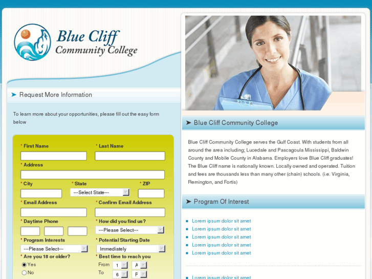 www.bluecliffcommunitycollege.com