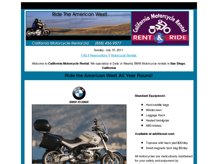 www.calif-motorcyclerental.com