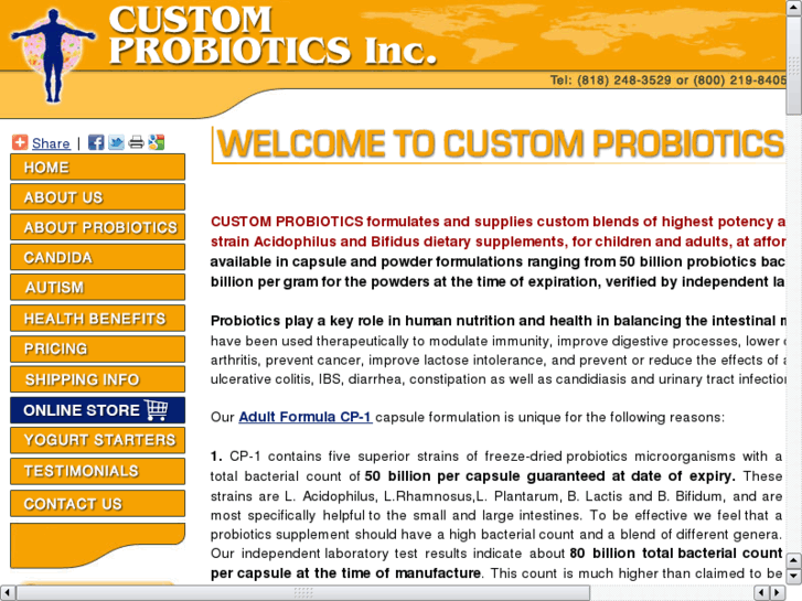 www.customacidophilus.com