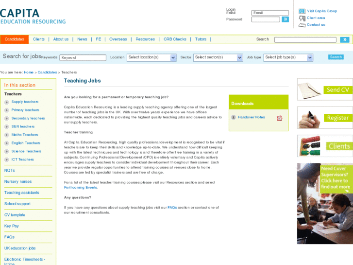 www.eteachers.co.uk