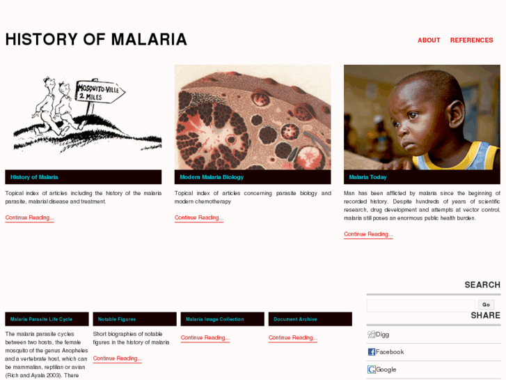 www.historyofmalaria.com