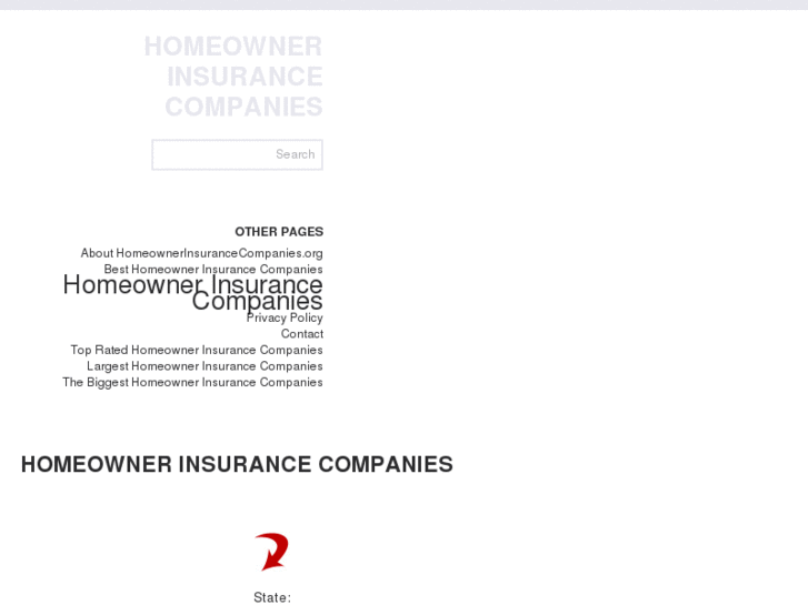 www.homeownerinsurancecompanies.org