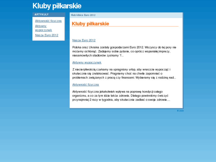 www.kluby-pilkarskie.net