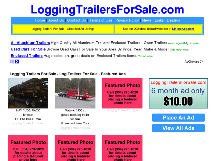 www.loggingtrailersforsale.com