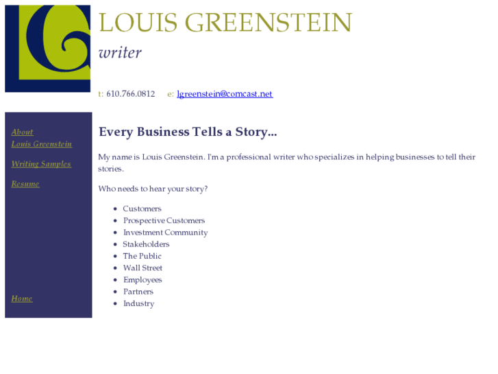 www.louisgreenstein.com