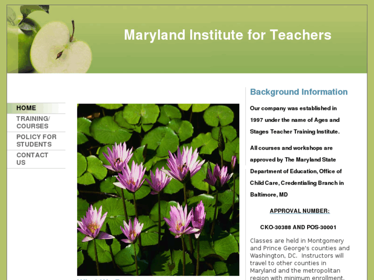 www.marylandinstituteforteachers.com