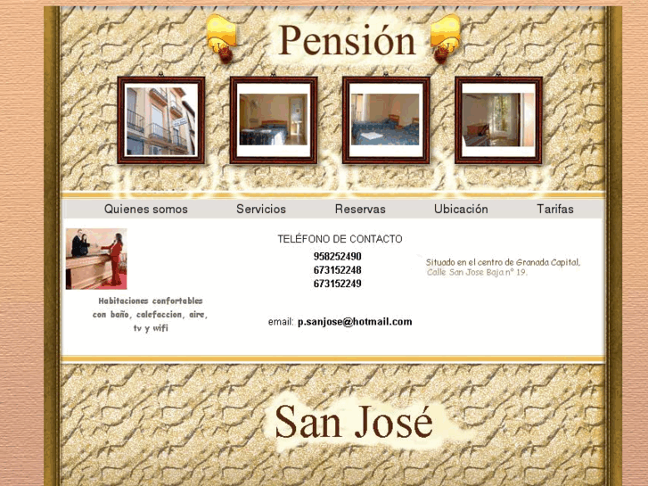 www.pensionsanjose.es