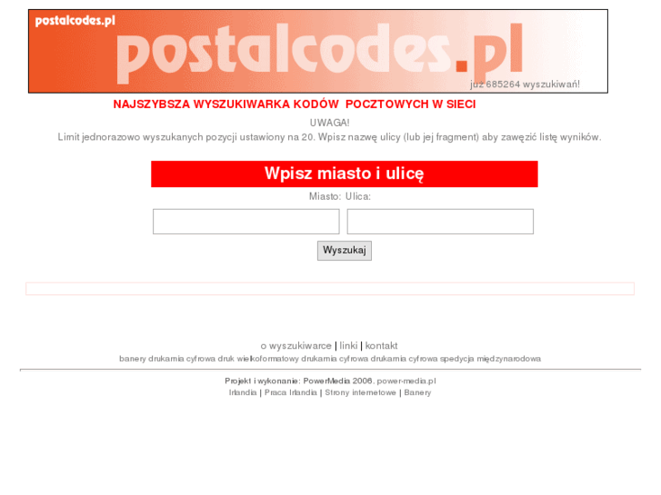 www.postalcodes.pl
