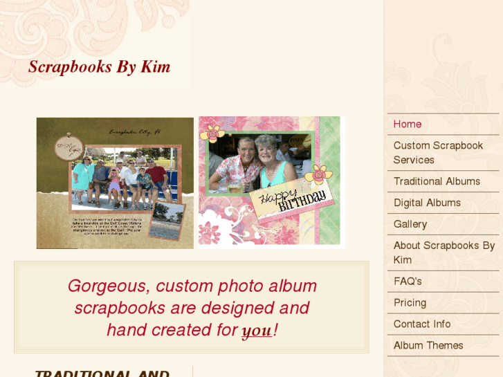 www.scrapbooksbykim.com