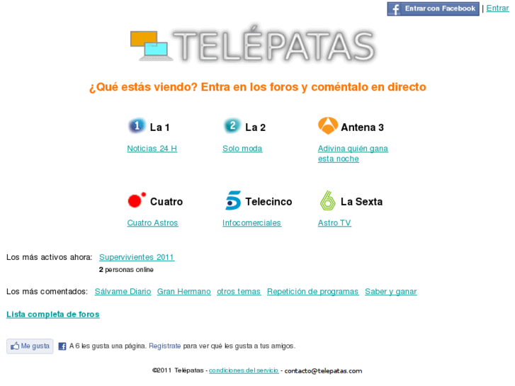 www.telepatas.com