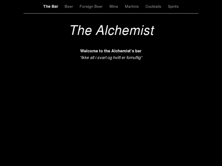 www.thealchemist.info