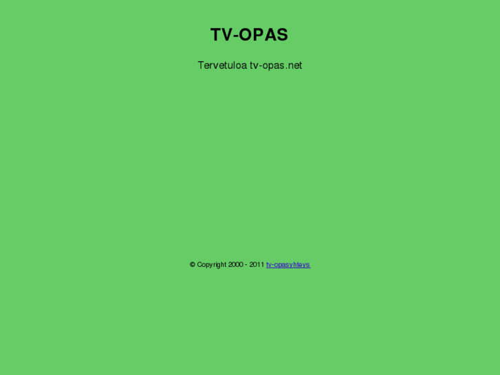 www.tv-opas.net