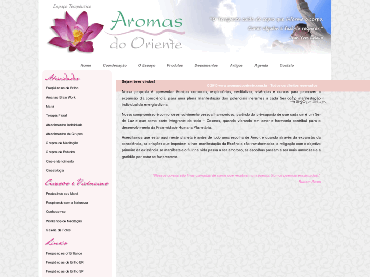 www.aromasdooriente.com.br