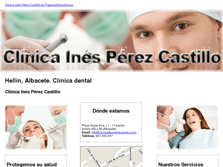 www.clinicadentalinesperez.com