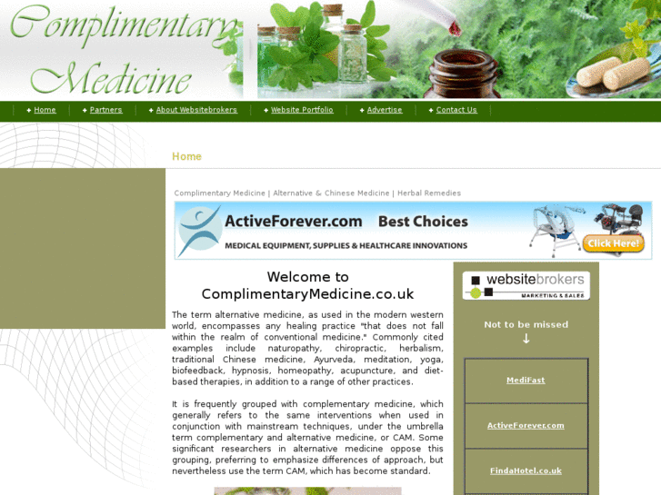 www.complimentarymedicine.co.uk