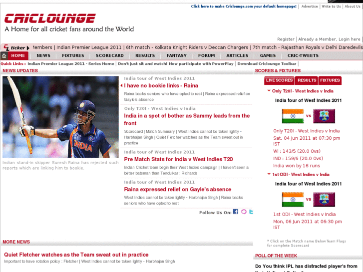 www.criclounge.com