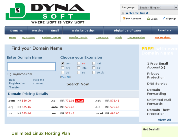 www.dynasoft.in