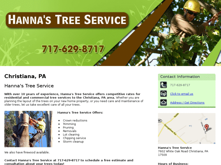 www.hannastreeservice.com