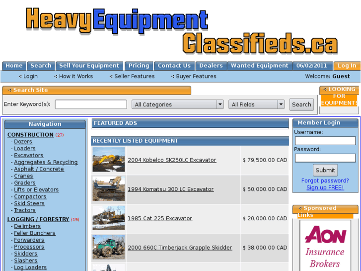 www.heavyequipmentclassifieds.ca