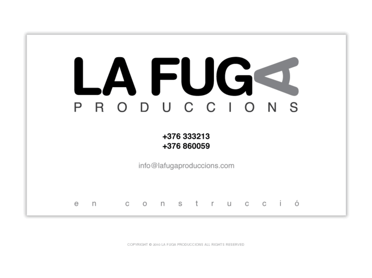 www.lafugaproduccions.com