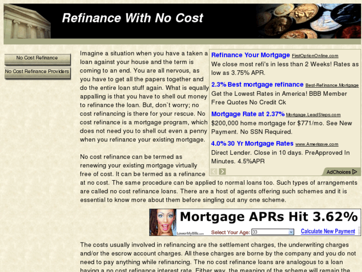 www.refinancewithnocost.com