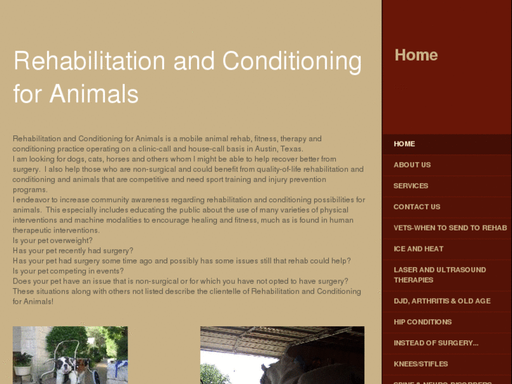 www.rehabilitationandconditioningforanimals.com