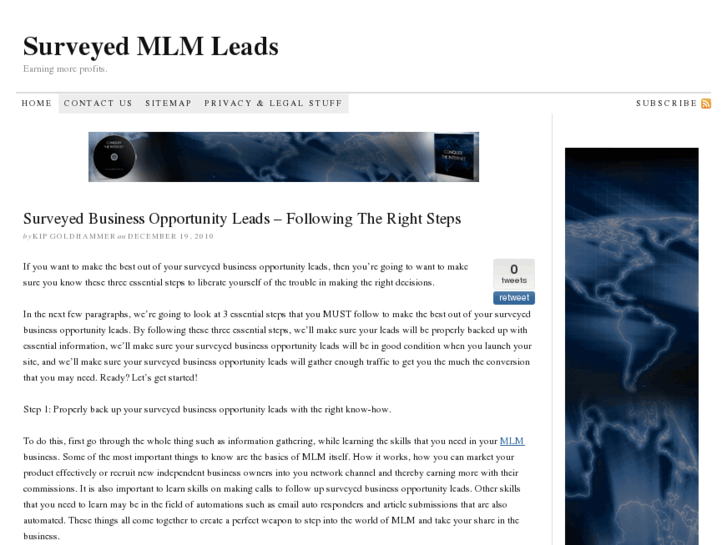 www.surveyedmlmlead.com