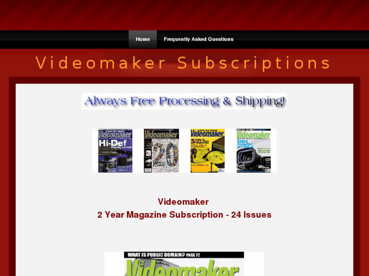 www.videomaker-subscriptions.com