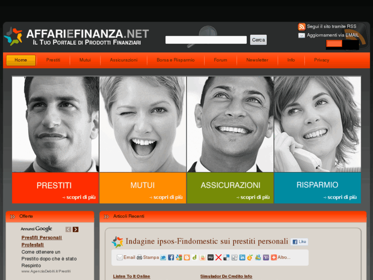 www.affariefinanza.net