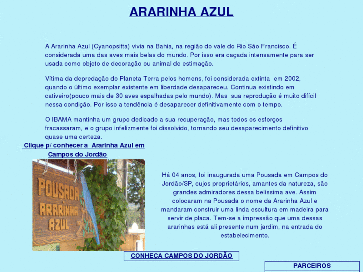 www.ararinhaazul.com.br