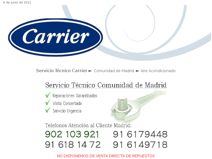 www.carrier-madrid.com.es