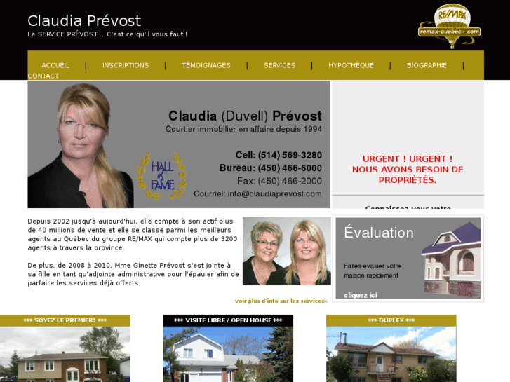 www.claudiaprevost.com
