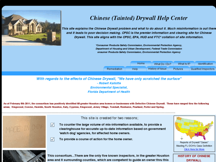 www.defectivechinesedrywall.com