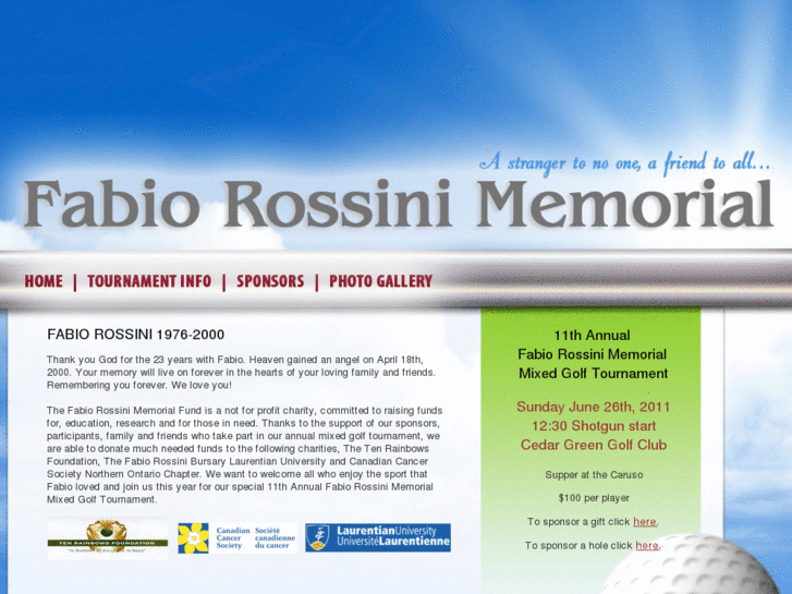 www.fabiorossinimemorial.org