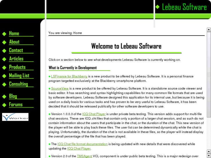 www.lebeausoftware.org