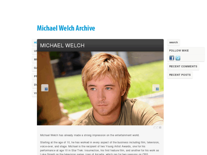 www.michaelwelcharchive.com