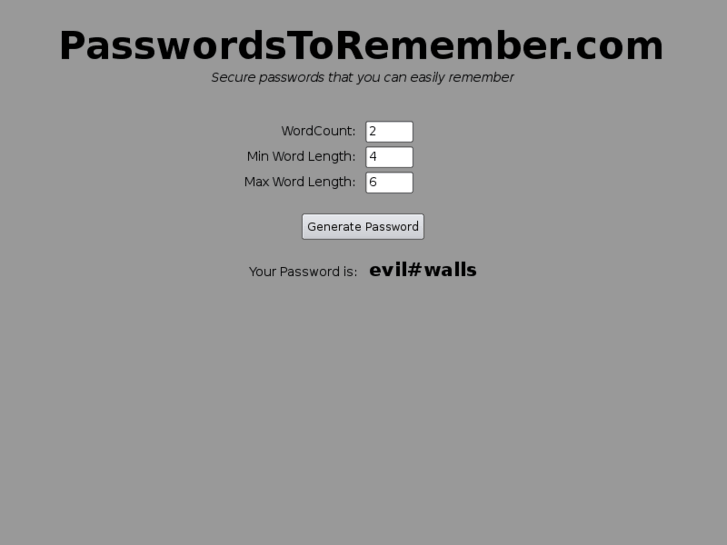 www.passwordstoremember.com