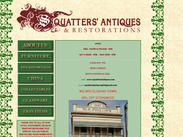 www.squattersantiques.com