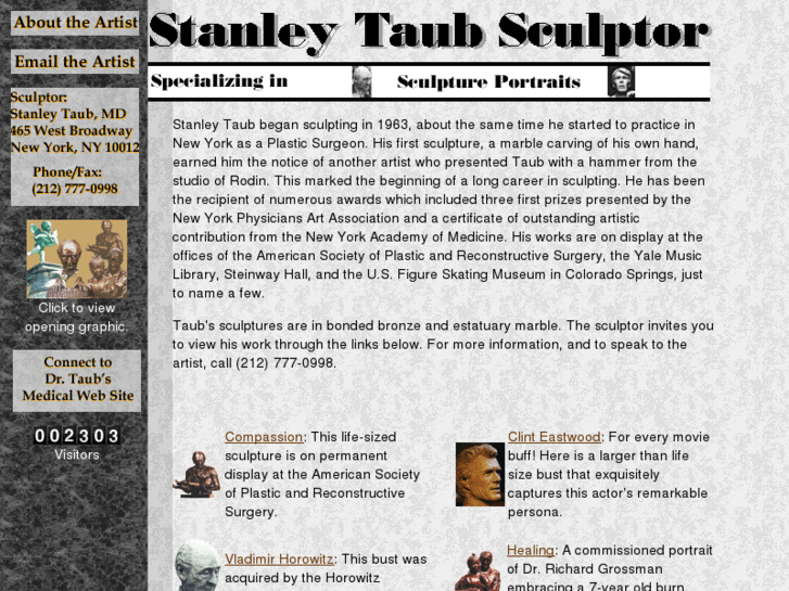 www.stanleytaubsculptor.com