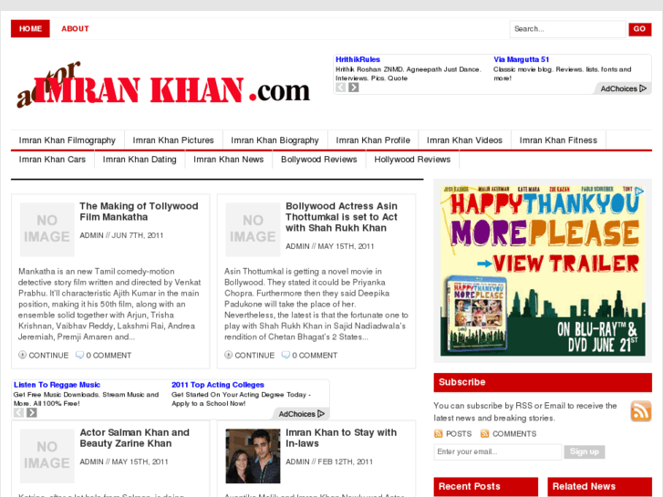 www.actor-imran-khan.com