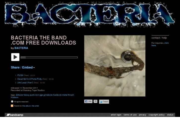 www.bacteriatheband.com