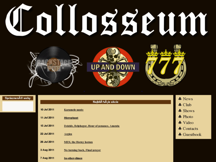 www.collosseum.sk