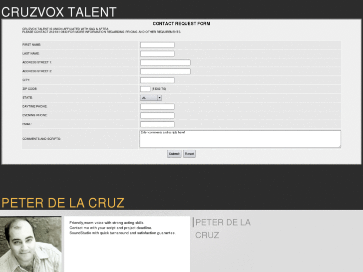 www.cruzvoxtalent.com