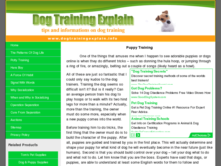www.dogtrainingexplain.info