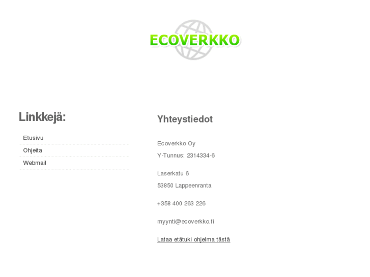 www.ecoverkko.com