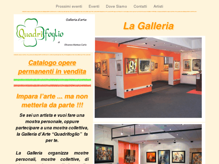 www.galleriaquadrifoglio.net