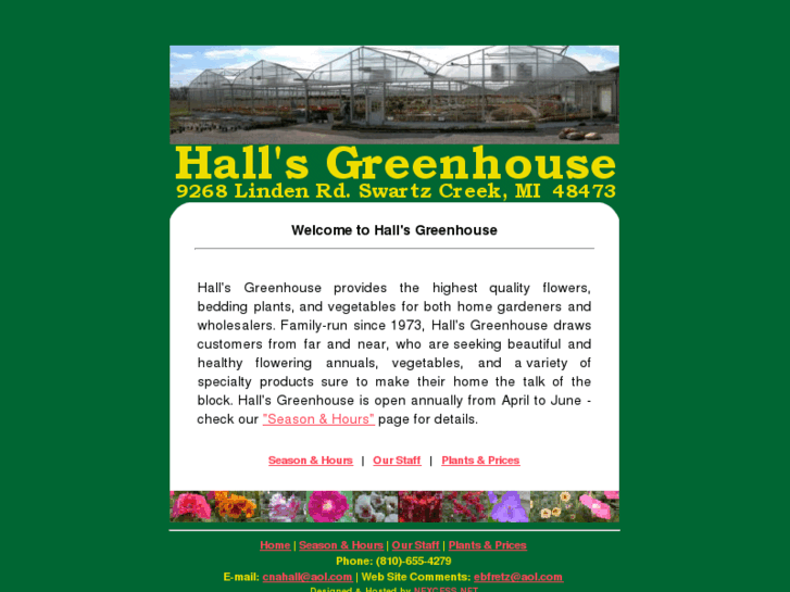 www.hallsgreenhouse.com