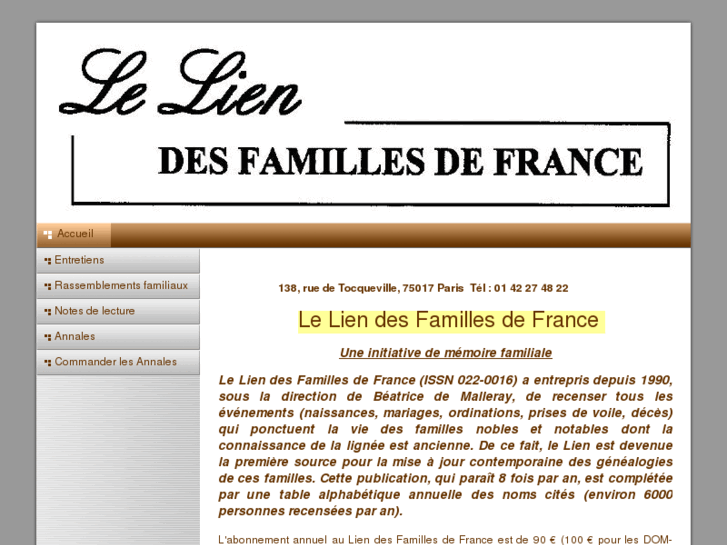 www.liendesfamilles.info